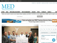 Tablet Screenshot of midwestmedicaledition.com